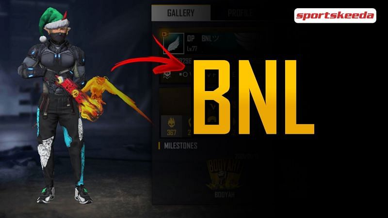 OP BNL  s Free  Fire  ID K D ratio and stats in January 2022