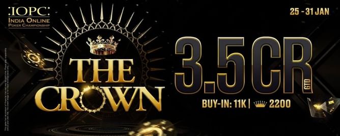 IOPC Crown goes online with 18 Karat gold up for grabs