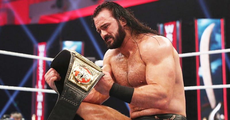 Drew McIntyre defeated Brock Lesnar at WrestleMania 36 to become champion