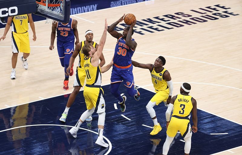 New York Knicks v Indiana Pacers.