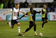 Neil Kengni nearly shocked the world when his shot hit the bar in the first half of tonight's game.