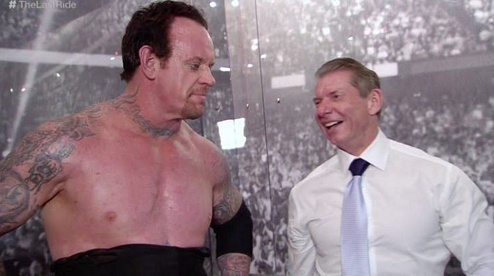 The Undertaker and Vince McMahon.