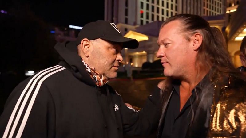 Konnan and Chris Jericho share screen space on AEW Dynamite