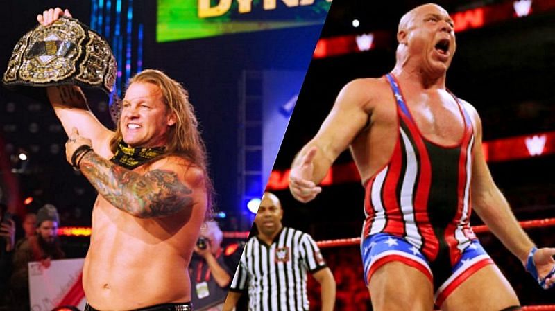 Chris Jericho and Kurt Angle
