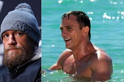 A ripped Conor McGregor recreates iconic scene from James Bond movie