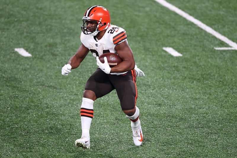 Cleveland Browns running back Nick Chubb