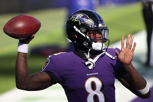 Baltimore Ravens quarterback Lamar Jackson