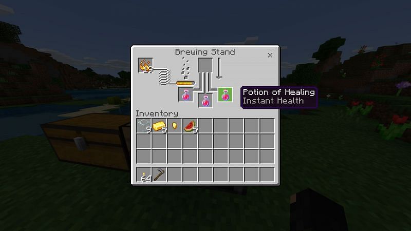 Potion of Healing in Minecraft