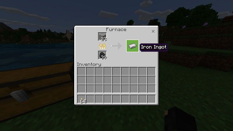 minecraft iron armor recipe