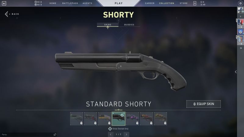 Shorty Screengrab via Valorant Store