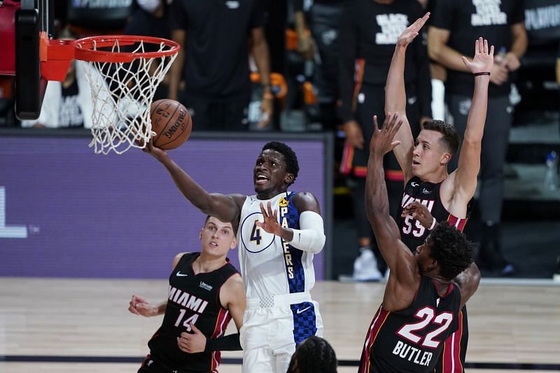 Victor Oladipo against the Miami Heat in last season&#039;s playoffs