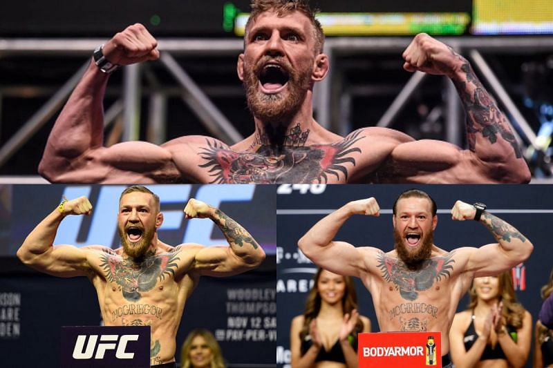 What are the weight classes Conor McGregor has competed at in the UFC?