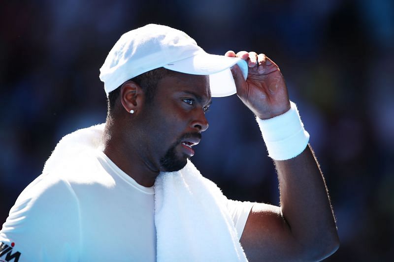 Donald Young at the 2018 Australian Open