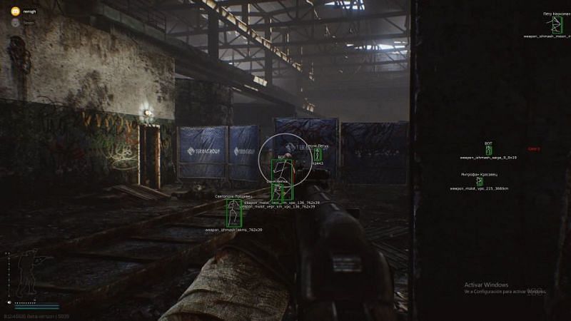 Wallhacks in Escape From Tarkov