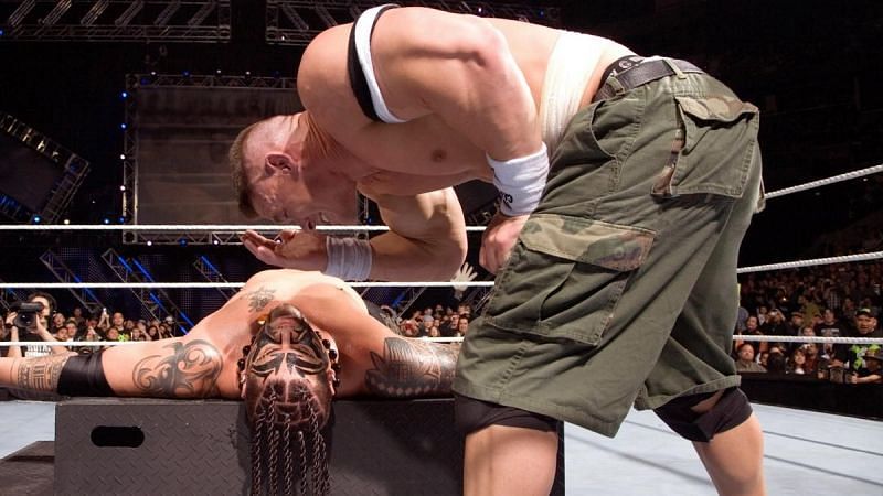 Cena vs. Umaga from WWE Royal Rumble 2007