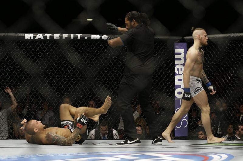 McGregor correctly foresaw his KO of Dustin Poirier at UFC 178.