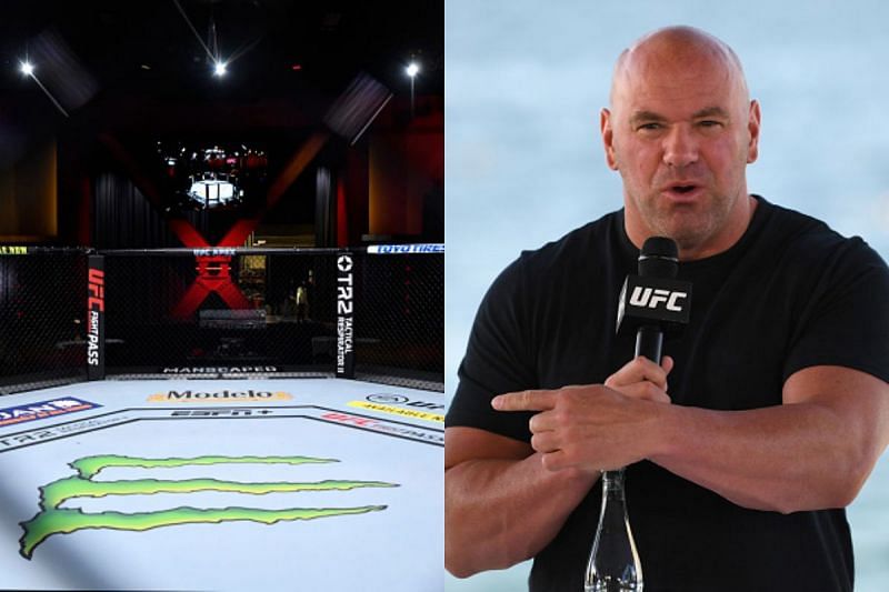 UFC President Dana White (R)