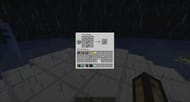 Crafting Iron Pickaxe in Minecraft