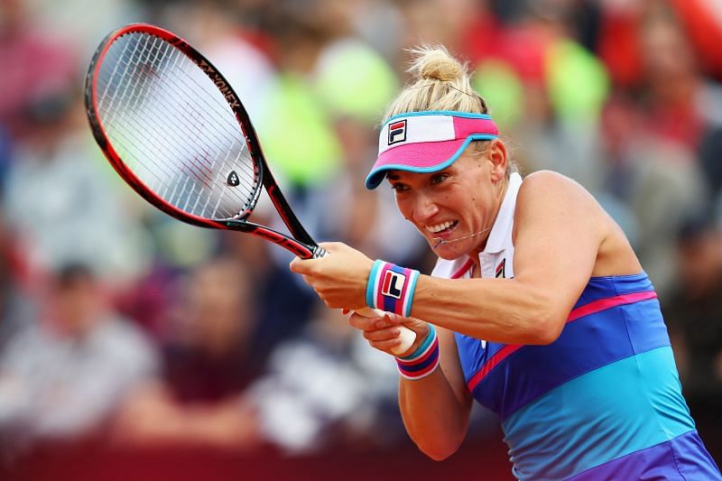 Timea Babos is yet to progress past the third round in a Grand Slam.