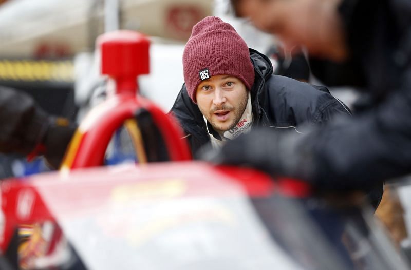 Marco Andretti at the NTT IndyCar Series testing at Circuit of The Americas.