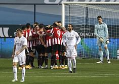 Athletic Bilbao defeat scuppers Real Madrid’s most realistic chance of winning silverware this season