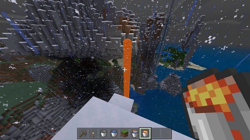 transport av lava og fjerning av den fra gruven din i minecraft