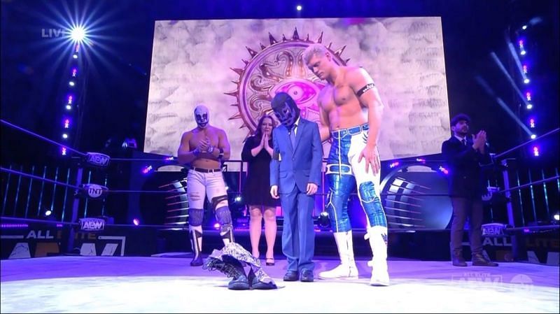 Cody Rhodes and Negative One in All Elite Wrestling