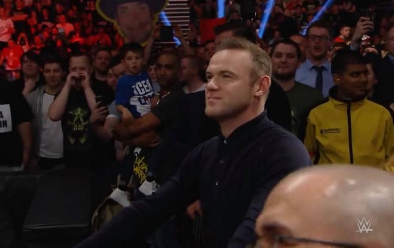 Wayne Rooney on WWE RAW