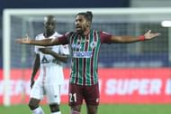 Roy Krishna scored 6 goals in 10 ISL matches for ATK Mohun Bagan FC in the current season. (Image: ISL)