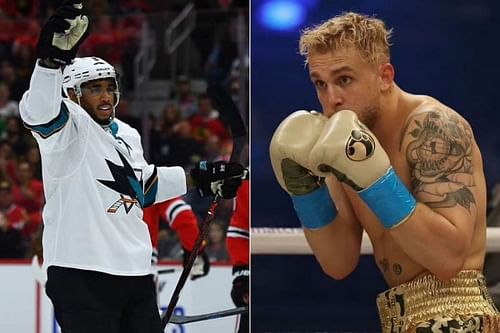 Evander Kane and Jake Paul