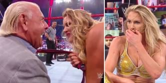 Charlotte Flair reacts to Ric Flair's apology; Lacey Evans responds