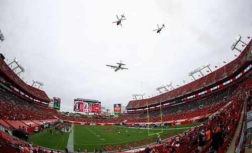 Raymond James Stadium home of the Tampa Bay Buccaneers