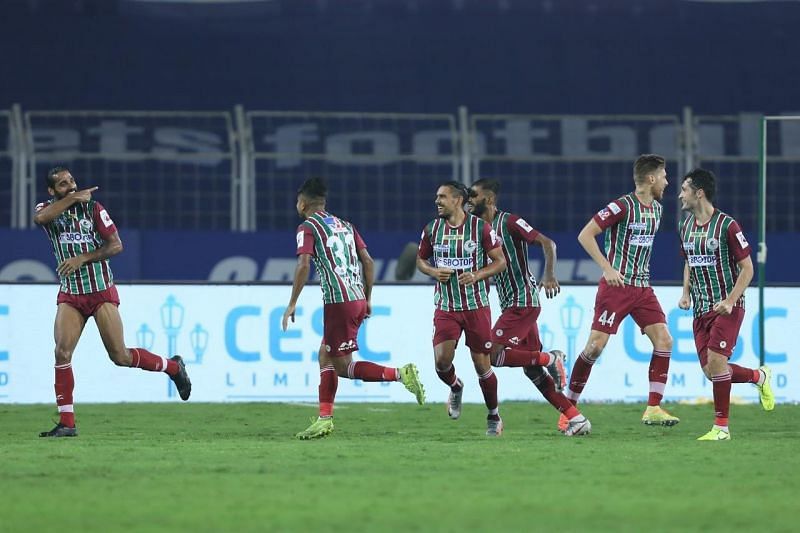 ATK Mohun Bagan FC earned a hard-fought 1-0 win over Chennaiyin FC in their last fixture. (Image: ISL)
