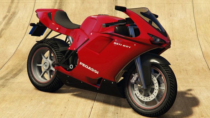 Pegassi Bati 801 GTA 5 - imagens, características e descrição de moto