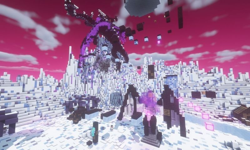 Mox MC is a Minecraft server with great seasonally themed parkour maps