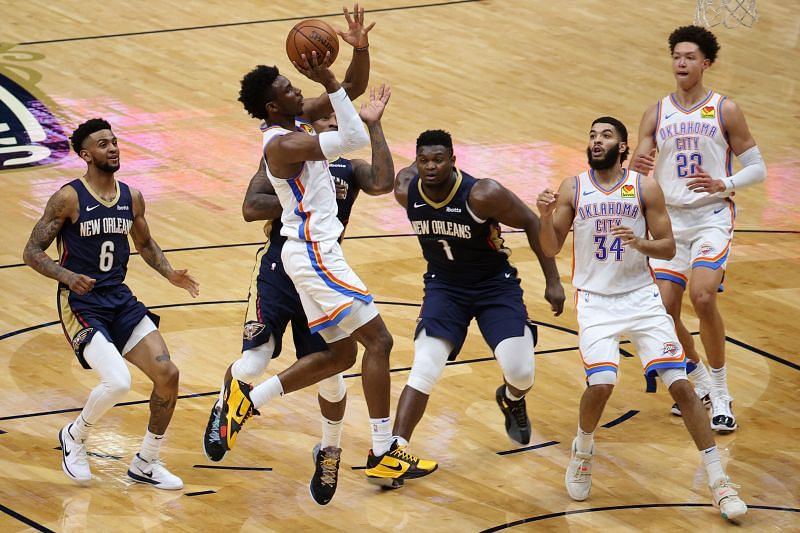 The Oklahoma City Thunder battle past the New Orleans Pelicans