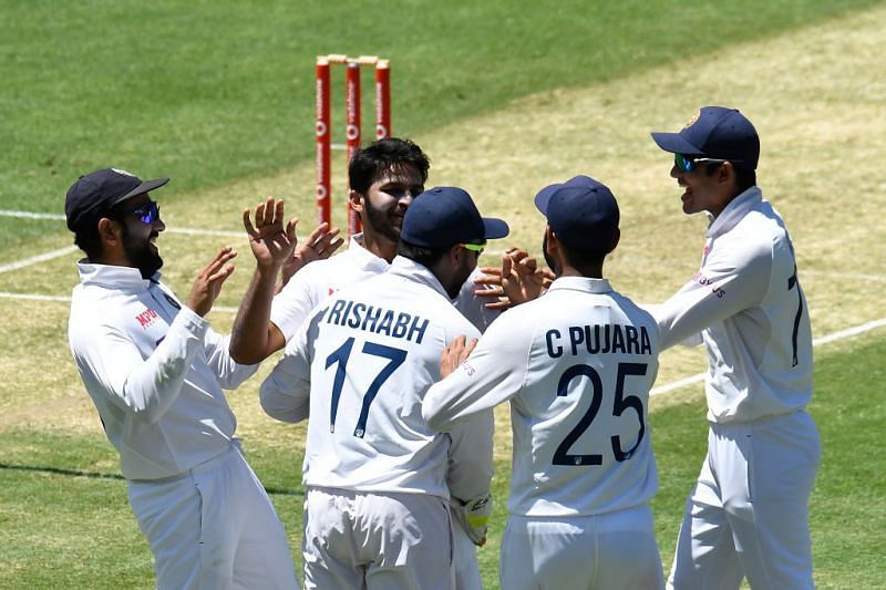 Shardul Thakur got &lt;a href=&#039;https://www.sportskeeda.com/player/marcus-harris&#039; target=&#039;_blank&#039; rel=&#039;noopener noreferrer&#039;&gt;Marcus Harris&lt;/a&gt;&#039; wicket with his first ball