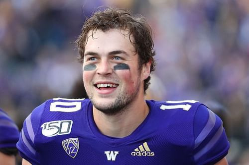 Former Washington Huskies quarterback Jacob Eason