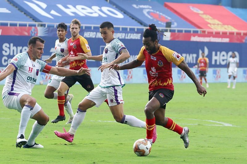 SC East Bengal&#039;s Jacques Maghoma is a key part of their attack (Courtesy - ISL)