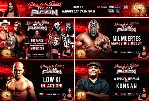 MLW Fusion lineup