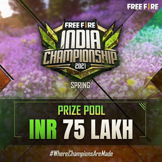 Free Fire India Championship 2021 Spring Split: Full schedule, format and point system announced