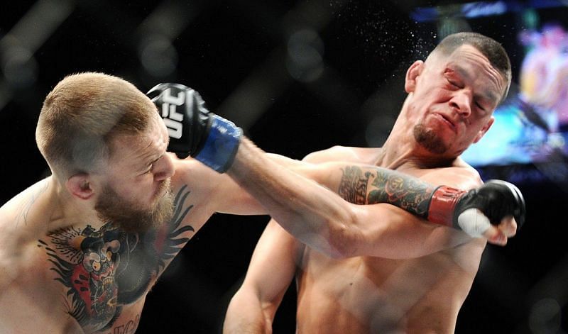 Conor McGregor vs. Nate Diaz at UFC 196