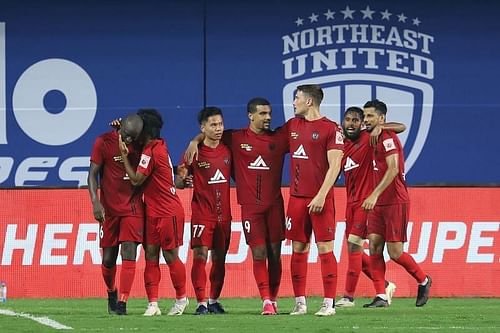NorthEast United FC have not won a match in their last five ISL games (Courtesy - ISL)
