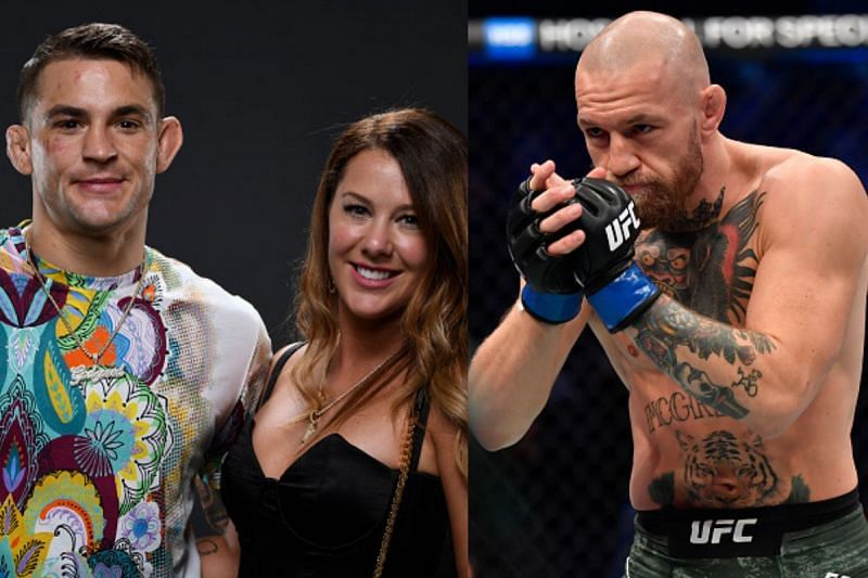 Conor McGregor and Dustin Poirier wife 