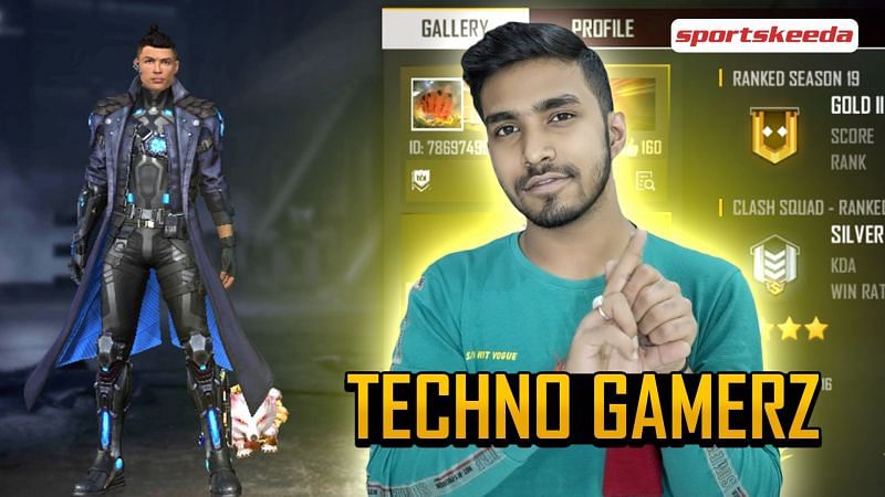 Techno Gamerz&#039;s Free Fire ID and stats