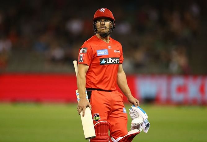 "I had an absolute shocker with the bat" - Aaron Finch on poor performances in the BBL