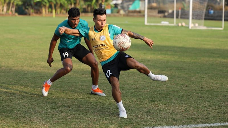 Jackichand Singh has made 3 assists for Jamshedpur FC so far in the ISL 2020-21 season. (Image: Jamshedpur FC)