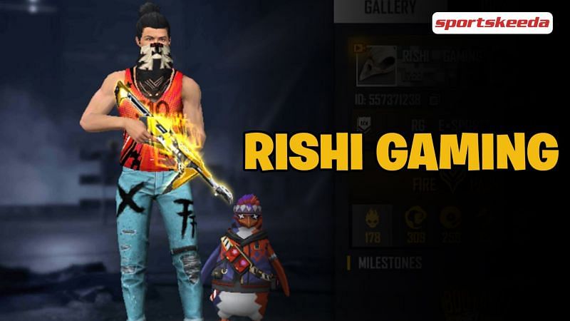 Rishi Gaming&#039;s Garena Free Fire ID