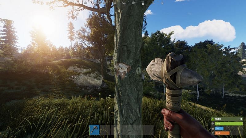 A beginner&#039;s guide to chainsaw in Rust (Image via Facepunch Studios)