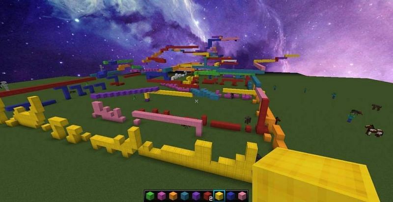 Minigames and lobbies are dedicated to different aspects of bridging (Image via Minecraft Amino)